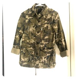 Camo army jacket- Love Tree
